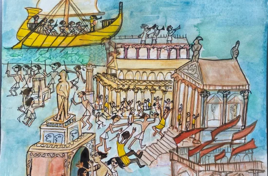 T7E2: O Regresso a Pompeia: Capítulo II – O Ataque dos Piratas