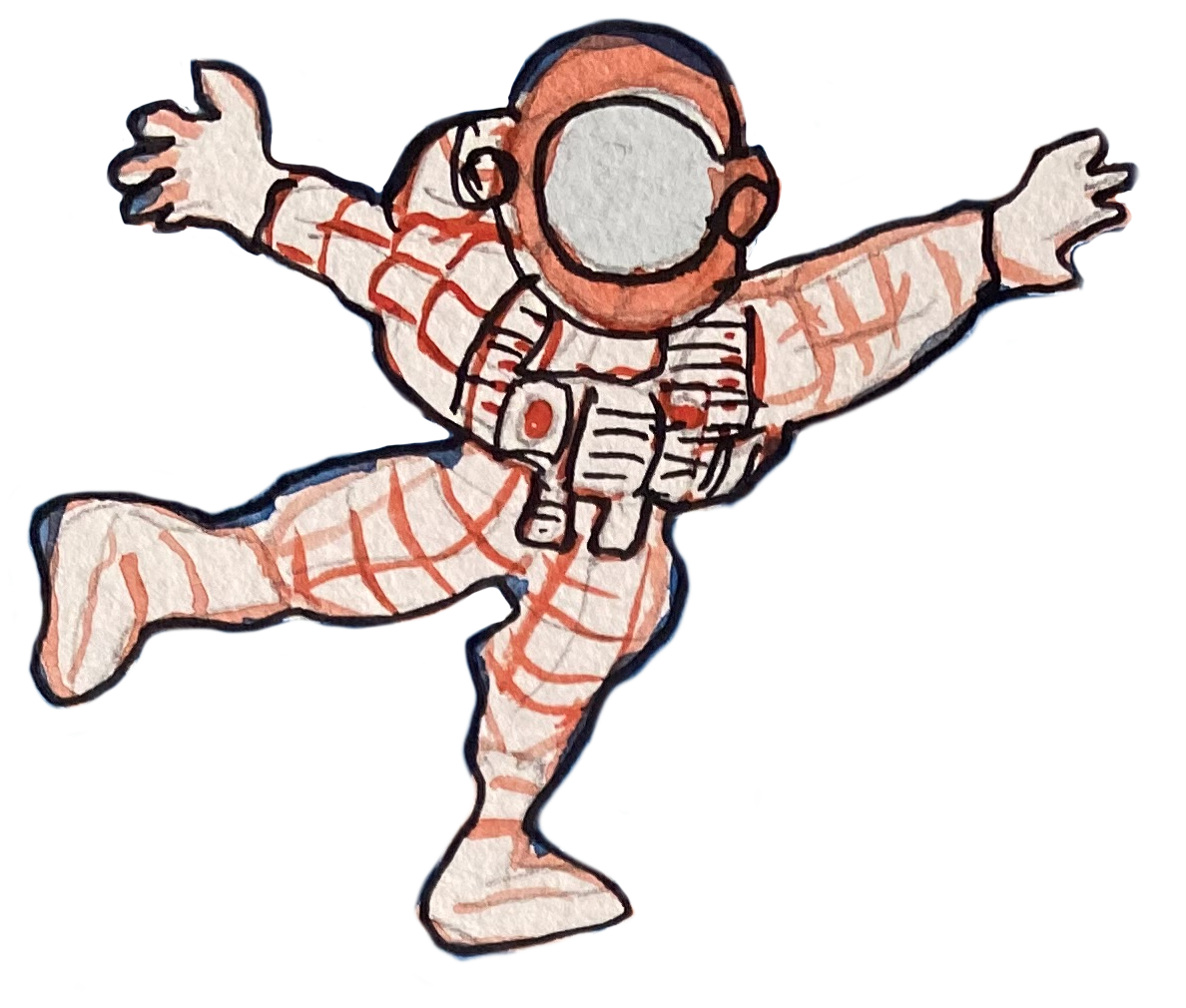 Astronauta, Autoria de Teresa Torres